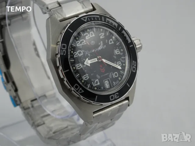 ВОСТОК КОМАНДИРСКИЕ АВТОМАТИЧЕН-24 часа ref: 650541, снимка 13 - Мъжки - 41784853