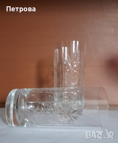 Кристални чаши, снимка 7 - Чаши - 36865287