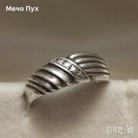 Сребърен пръстен (198), снимка 5 - Пръстени - 43766721