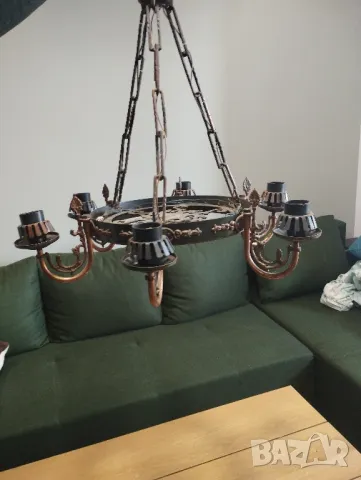 Стар полилей от ковано желязо.