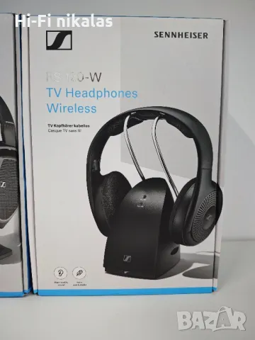 стерео безжични слушалки SENNHEISER RS 175 RS 120-W, снимка 3 - Слушалки и портативни колонки - 49098336
