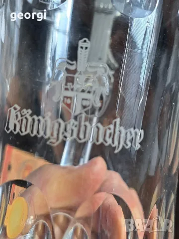 немска кристална халба с калаен похлупак   4/4, снимка 4 - Други ценни предмети - 49040427