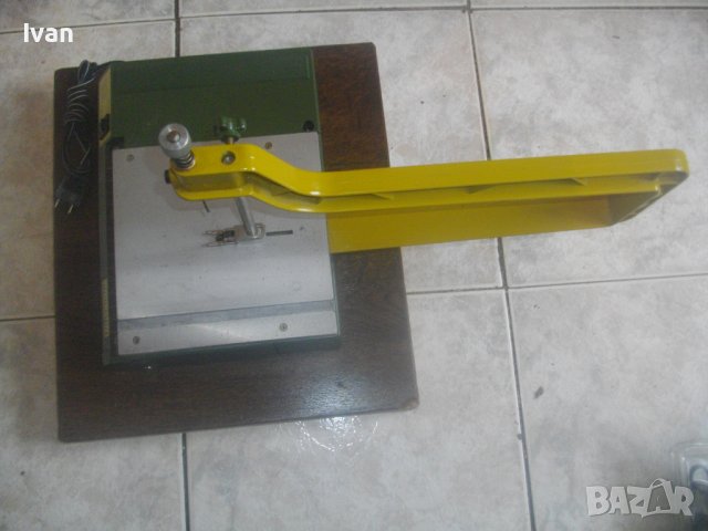 Мини Контурен Трион Немски Професионален Почти Нов 12 Волта-220 Волта-PROXXON Typ DC12, снимка 16 - Други инструменти - 43550310