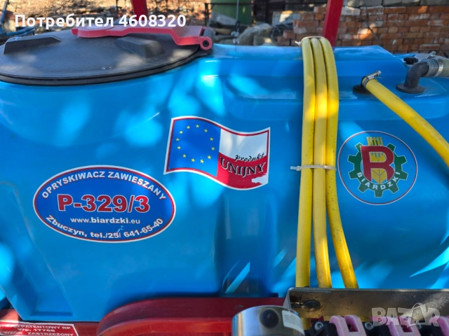 пръскачка Biardzкi 600л., снимка 3 - Селскостопанска техника - 52107232