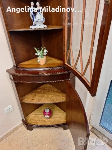 Луксозна ъглова витрина SELVA , снимка 10 - Секции и витрини - 49634437