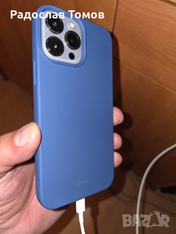 Iphone 13 ProMax 128 GB+часовник Iwatch Gen3 42MM, снимка 2 - Apple iPhone - 53344552