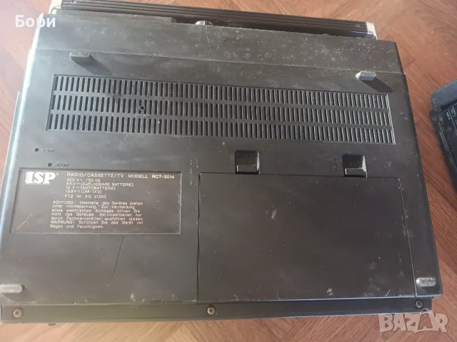 ISP RCT-3014 1980г телевизор/радио/касетофон. 2, снимка 9 - Радиокасетофони, транзистори - 48371020