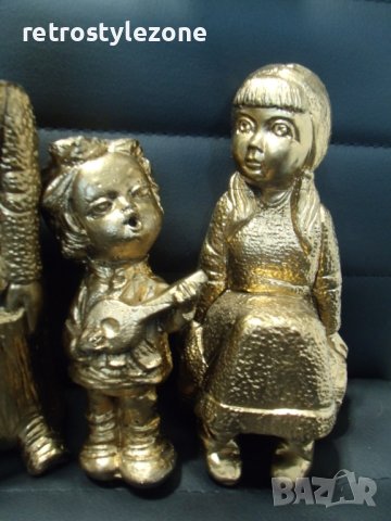 № 7259 три стари фигури / статуетки , снимка 3 - Други ценни предмети - 43050822