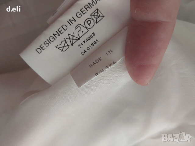 TUZZI Size M 100% Коприна Ново бяло сако, снимка 6 - Сака - 51642973