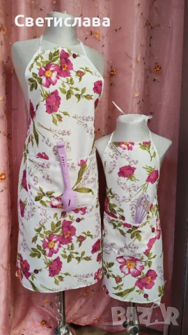 2 бр. Семейни престилки за готвач