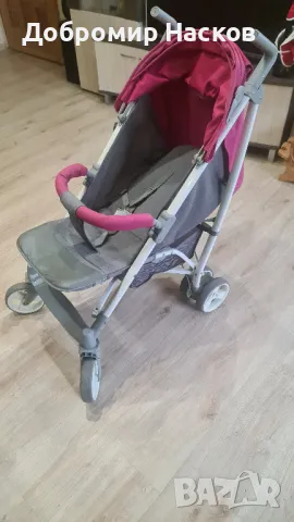 Бебешка лятна количка, Bertoni Lorelli - S200, Rose&Grey 2017, снимка 2 - Детски колички - 48455731