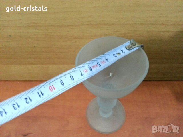 кристална чаша свещник , снимка 3 - Вази - 26952880