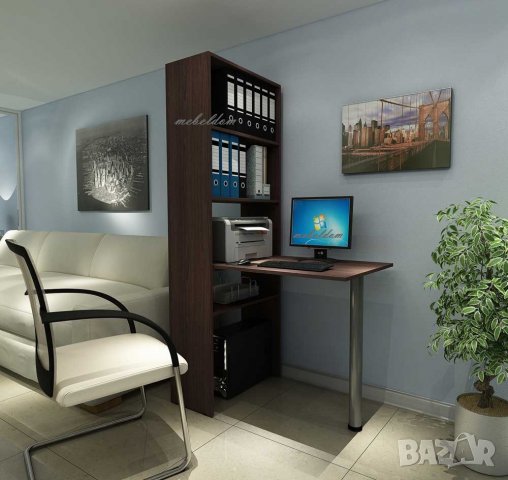 Етажерка,стелаж,бюро с метален крак(код-0955), снимка 3 - Бюра - 28413539