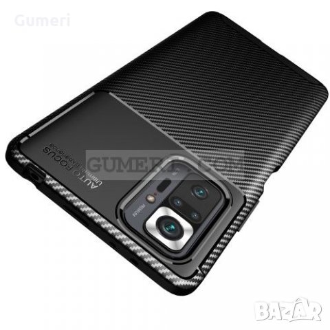 Xiaomi Redmi Note 10 Pro  Карбонов Удароустойчив Гръб, снимка 8 - Калъфи, кейсове - 32982872