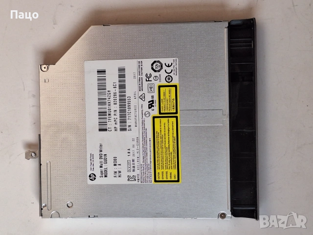 Оптично устройство DVD GUD1N, снимка 4 - Лаптоп аксесоари - 53143604