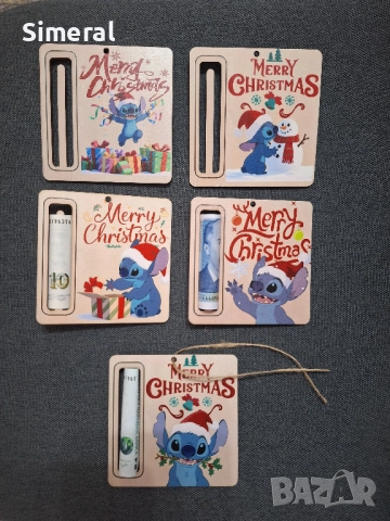 РАЗПРОДАЖБА! -50% Коледна декорация Stitch / Стич, снимка 8 - Други - 52218177