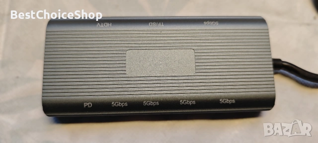 Докинг станция Microsoft Surface 10 в 1 с HDMI, Ethernet, USB PD, снимка 5 - Кабели и адаптери - 53515108