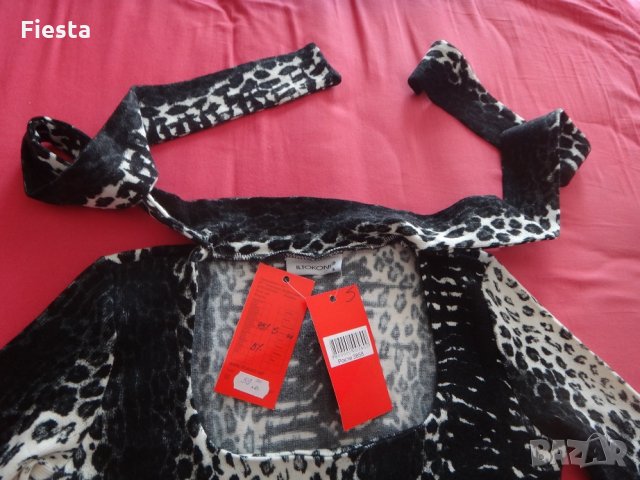 Нова плетена леопардова рокля Iltokoni, снимка 4 - Рокли - 33233498