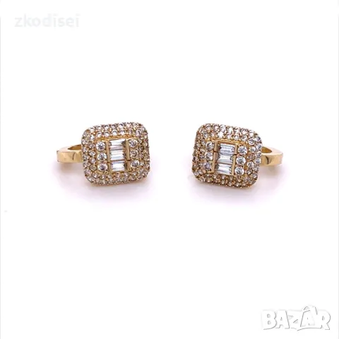 Златни обеци 3,48гр. 14кр. проба:585 модел:26565-2