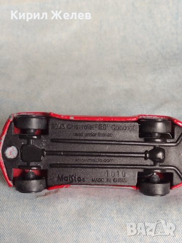 Метална количка CHEVROLET SS MADE IN CHINA рядка за КОЛЕКЦИЯ ДЕКОРАЦИЯ 37550, снимка 8 - Колекции - 40696787