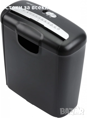 шредер Genie 240S за унищожаване на документи, хартия и кредитни карти с 10-литров контейнер, снимка 7 - Други стоки за дома - 53225962