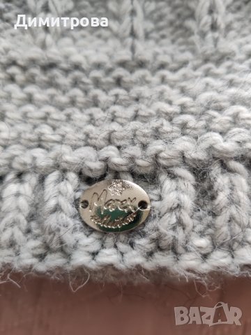 Зимна шапка Marex с помпон, снимка 3 - Шапки - 43348929