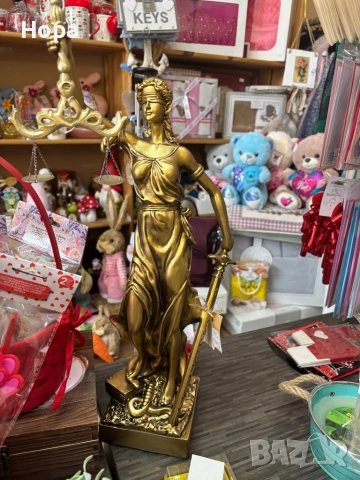 Статуетка Темида - Богинята на правосъдието 48см.