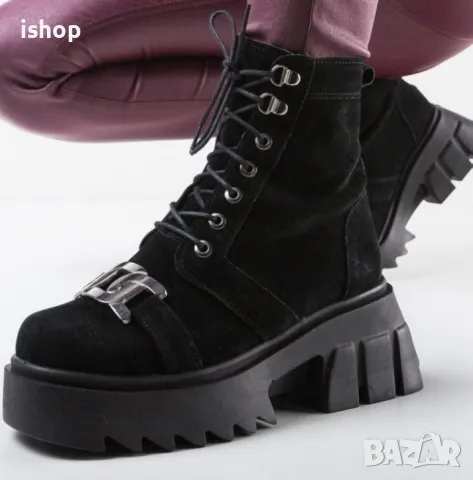 Дамски Боти, снимка 3 - Дамски боти - 48230455