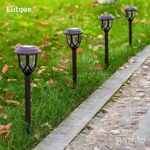 Соларна лампа за градина "уникален дизайн и визия" модел 2024 - 1 бр, снимка 11 - Други стоки за дома - 52869543
