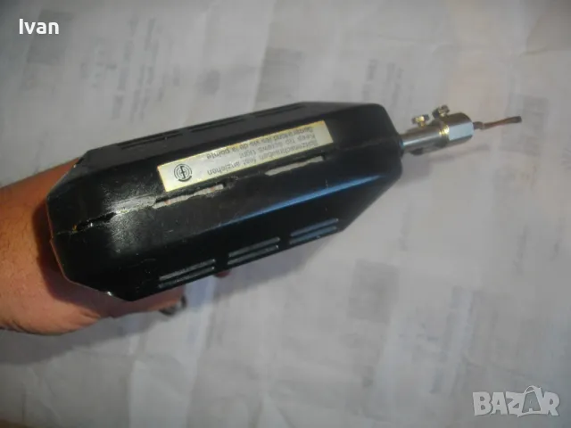 ОРИГИНАЛЕН WELLER НЕМСКИ ЕЛЕКТРИЧЕСКИ ИНДУКЦИОНЕН ПОЯЛНИК СТАРО КАЧЕСТВО 100 ВАТА БАКЕЛИТ КОРПУС , снимка 14 - Поялници и запояване - 48562850