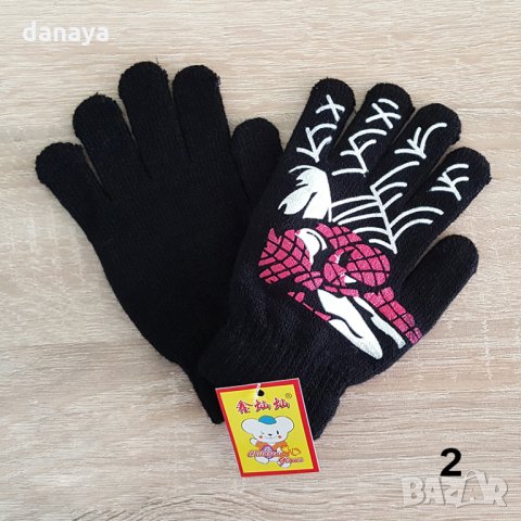 1235 Детски ръкавици за момче с пръсти Спайдърмен футбол 3-6 години, снимка 3 - Други - 26866825