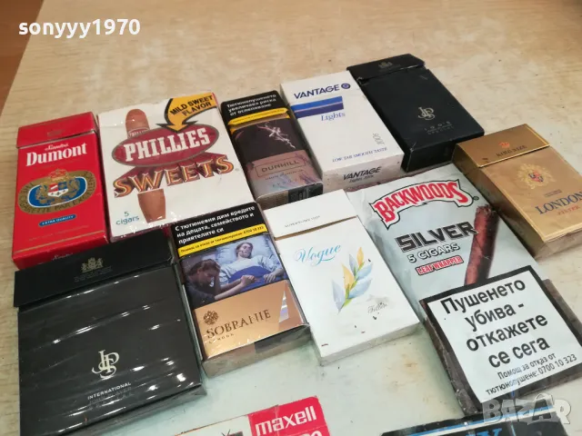 LONDON VINTAGE DUMONT JPS-КОЛЕКЦИЯ ОТ КУТИИ ОТ ЦИГАРИ 2611241142, снимка 3 - Колекции - 48110836