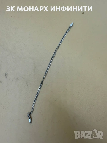 Сребърна гривна /925/ БЕЗ ЗАКОПЧАЛКА, снимка 2 - Гривни - 53472410