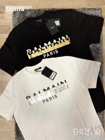 Тениски EA7 Givanchy Moschino Balenciaga, снимка 9 - Тениски - 53365309