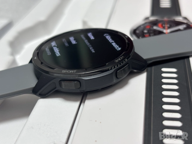 Перфектен! Смарт Часовник Xiaomi Mi Watch S1 Active SPACE BLACK, снимка 7 - Смарт часовници - 52201240