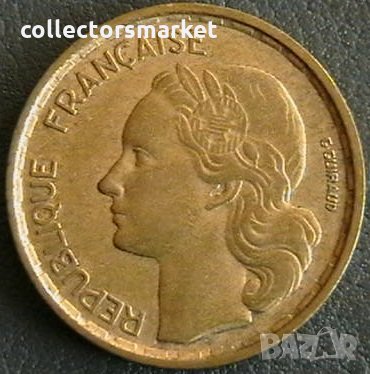 10 франка 1953, Франция, снимка 2 - Нумизматика и бонистика - 28432998