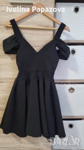  Малка черна рокля, снимка 3 - Рокли - 39050613