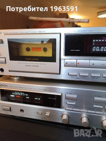  сет DENON касетен дек и ресивър, снимка 2 - Декове - 52691748