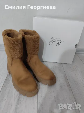 Дамски ботуши 42 номер, снимка 2 - Дамски ботуши - 48879287