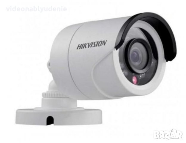FULL HD 2 Mегапиксела Комплект за Видеонаблюдение 4х Hikvision DS-2CE16D0T-IRPF + DVR DS-7104HGHI-F1, снимка 3 - Комплекти за видеонаблюдение - 27000233