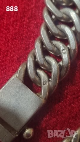Сребърен синджир 925 проба, 119 грама , снимка 6 - Колиета, медальони, синджири - 43429795