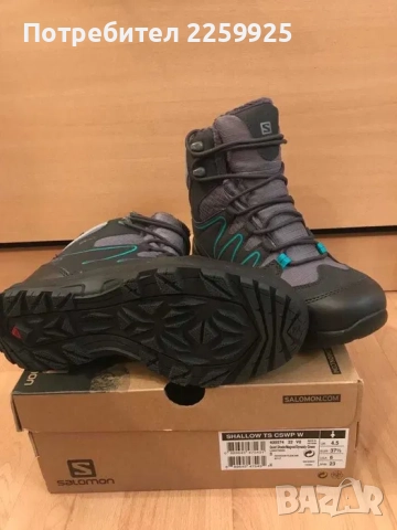 Дамски чисто нови зимни туристически обувки Саломон Salomon, снимка 6 - Други - 52283841