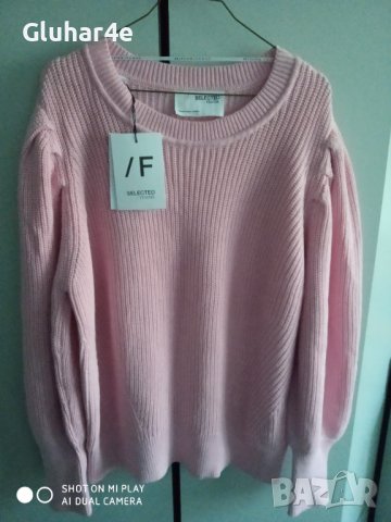 Нов пуловер Selected Femme., снимка 2 - Блузи с дълъг ръкав и пуловери - 43216928