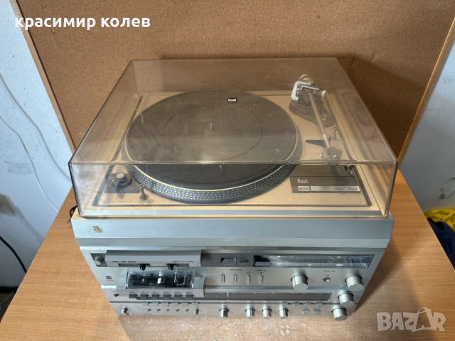 ресивър , дек и грамофон на "DUAL", снимка 4 - Ресийвъри, усилватели, смесителни пултове - 53290309