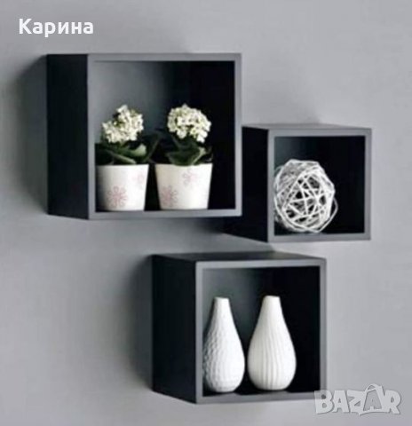 Комплект стенни етажерки 