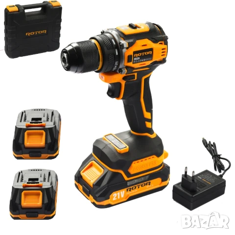 Акумулаторен безчетков винтоверт ROTOR RD2A 21V