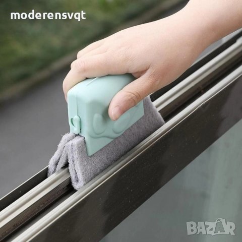 Четка за чистене на трудни места, дограма, ъгли и ръбове, снимка 6 - Мопове, кофи, четки и метли - 40647220