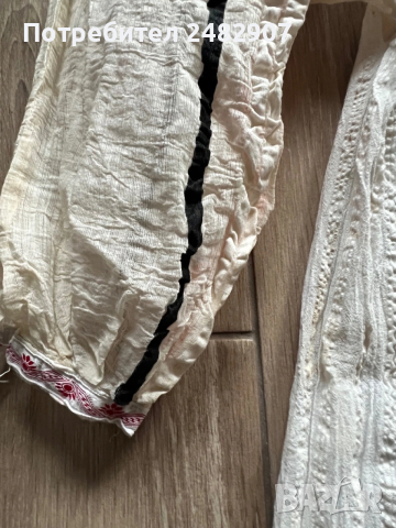 Стара дамска риза - част от народна носия, снимка 10 - Други - 53561637