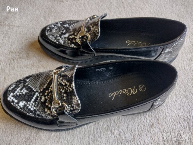 Дамски мокасини (лоуфъри) на марката Weide, снимка 2 - Дамски елегантни обувки - 36752244