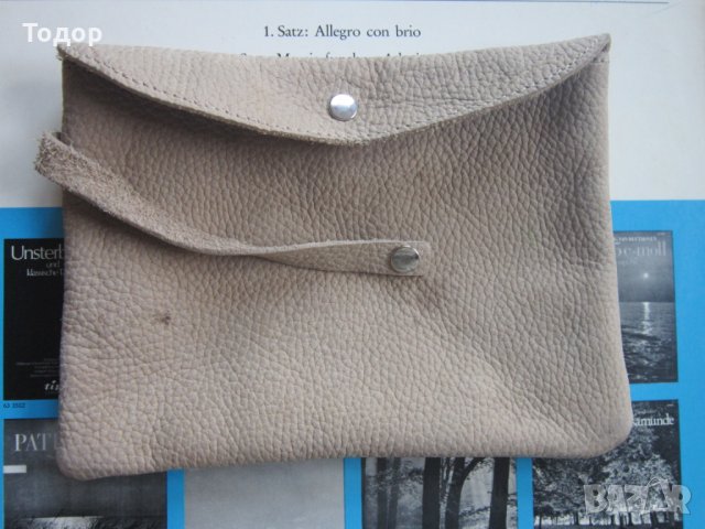 Испанска кожена чанта Валдес Кесия , снимка 3 - Чанти - 27462788